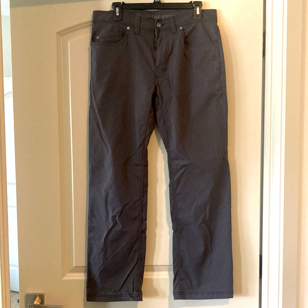 Men’s Prana Brion Charcoal Pants - size 32Wx30L